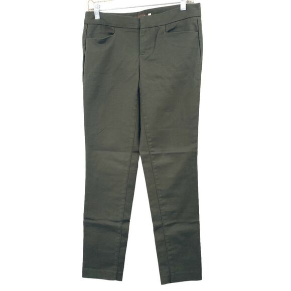 Crosby Skinny Beck Olive Pants Size 2 - Picture 2 of 8